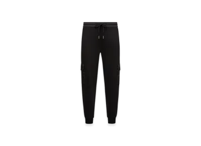 MONCLER Cotton Blend Track Pants "Black"