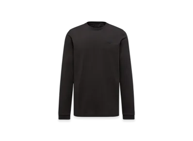 MONCLER Graphic Logo Long Sleeve Cotton T-Shirt "Black"