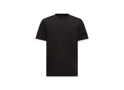 MONCLER Logo Cotton T-Shirt "Black"