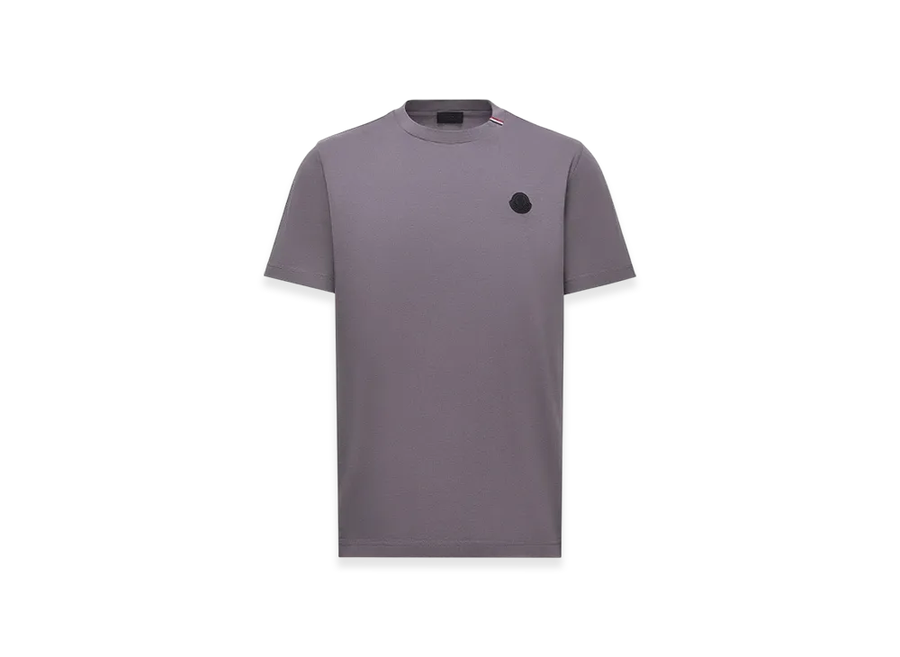 MONCLER Cotton T-Shirt "Dark Grey"