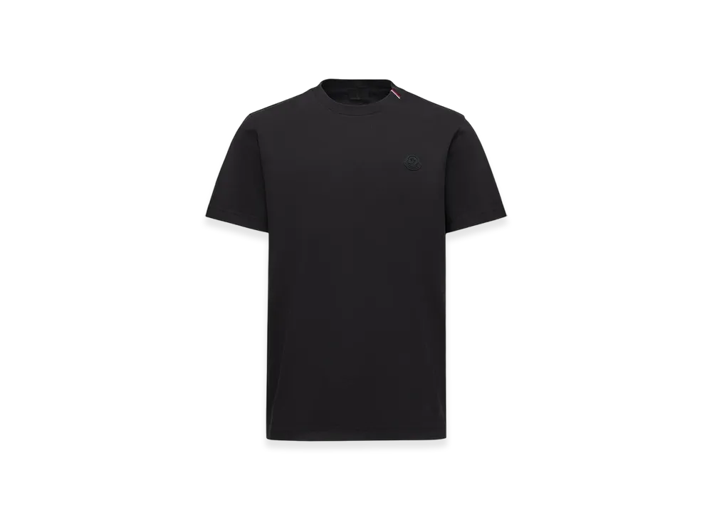 MONCLER Cotton T-Shirt "Black"