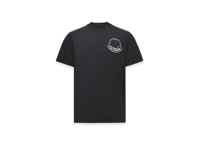MONCLER Logo Cotton T-Shirt "Black"