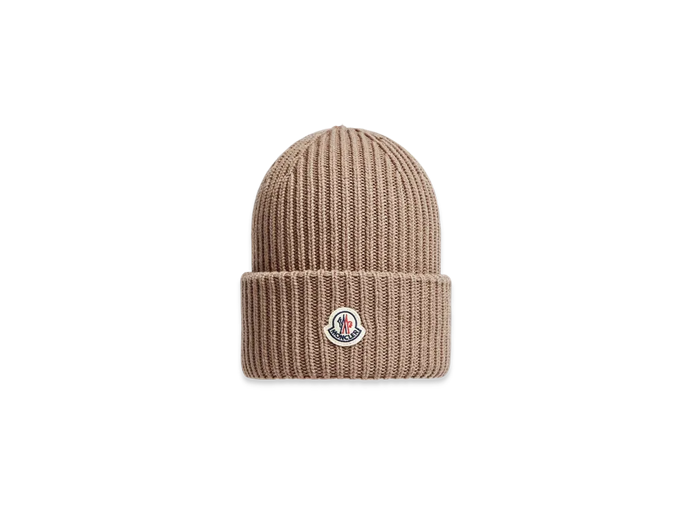 MONCLER Wool & Cashmere Beanie "Beige"