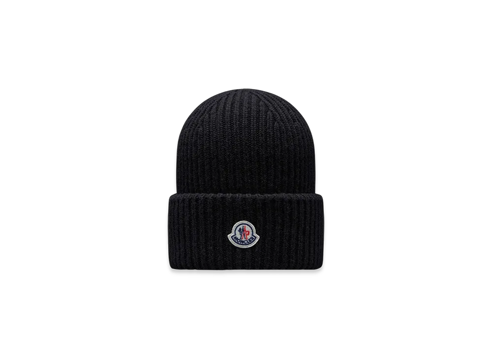 MONCLER Wool & Cashmere Beanie "Black"