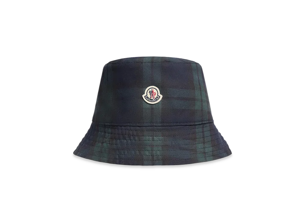 MONCLER Reversible Bucket Hat "Blue Green"
