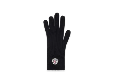 MONCLER Wool Gloves "Black"