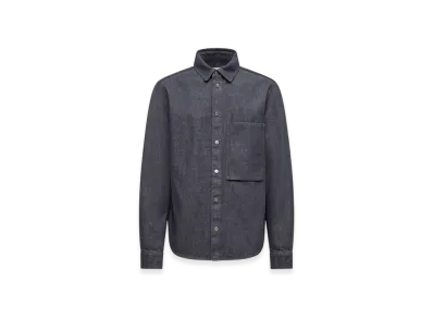 MONCLER Denim Long Sleeve Shirt "Denim"