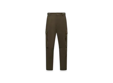 MONCLER Cotton Gabardine Cargo Trousers "Olive Green"