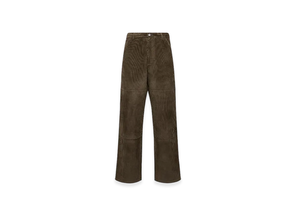 MONCLER Corduroy Jogging Trousers "Dark Green"
