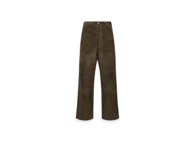 MONCLER Corduroy Jogging Trousers "Dark Green"