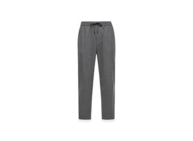 MONCLER Cashmere Blend Jogging Trousers "Dark Grey"
