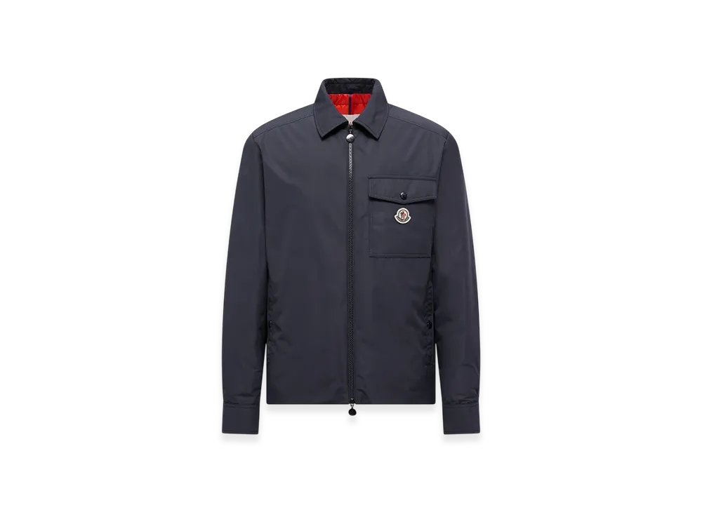 MONCLER Vigeon Down Shirt Jacket "Blue"