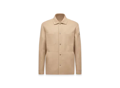 MONCLER Tagnit Reversible Wool Shirt Jacket "Brown"