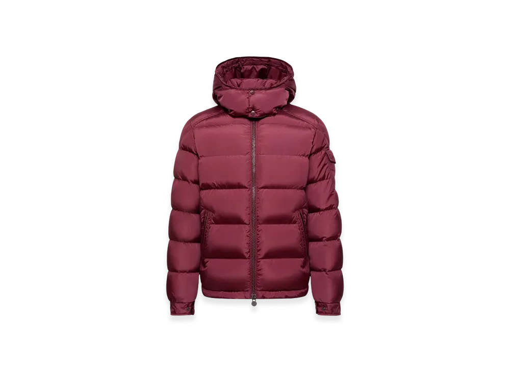 MONCLER Maya Matte Short Down Jacket "Burgundy"