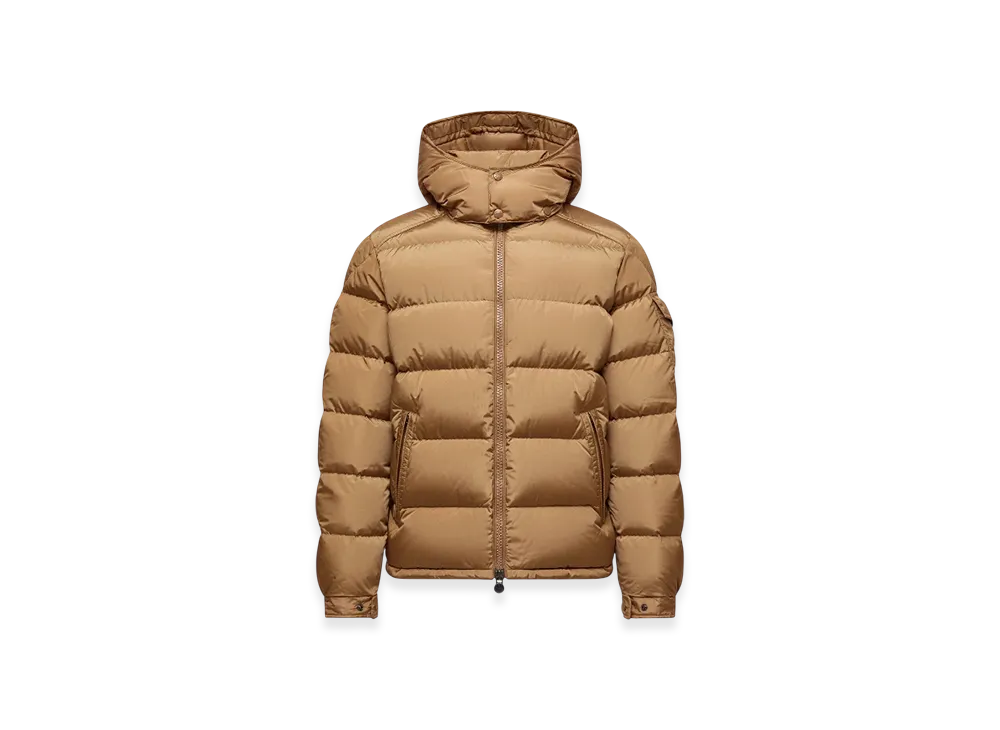 MONCLER Maya Matte Short Down Jacket "Beige"