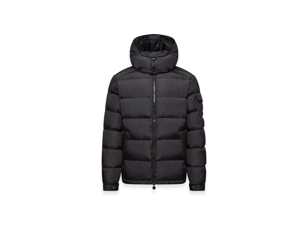 モンクレール マヤ マット ショート ダウン ジャケット "ブラック"