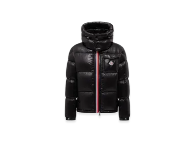 MONCLER Montbeliard Hooded Short Down Jacket "Black"