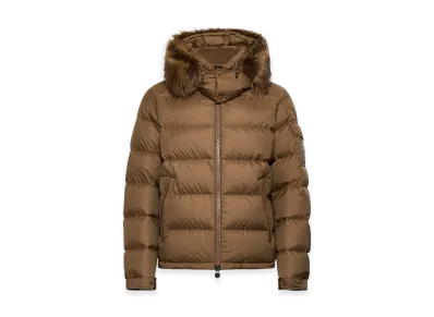 MONCLER Coats "Marrone Chiaro"
