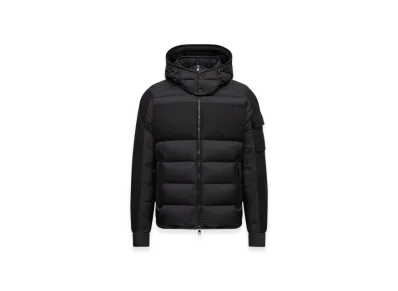 MONCLER Barbustel Hooded Short Down Jacket "Black"