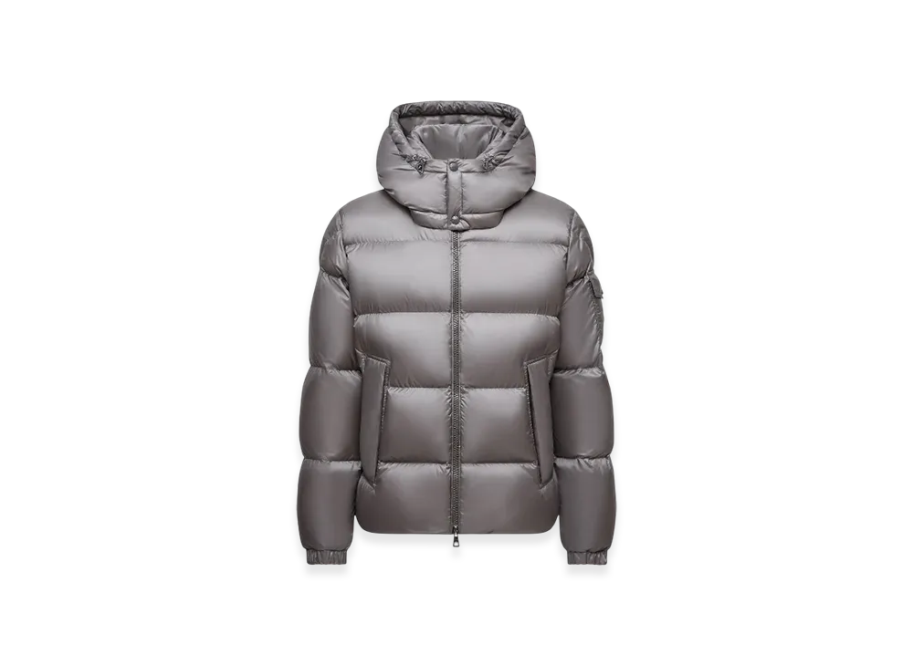 MONCLER Couyere Hooded Short Down Jacket "Grey"