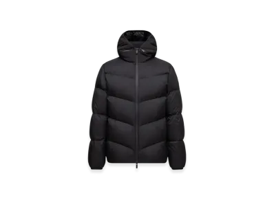 MONCLER Forez Hooded Short Down Jacket "Black"