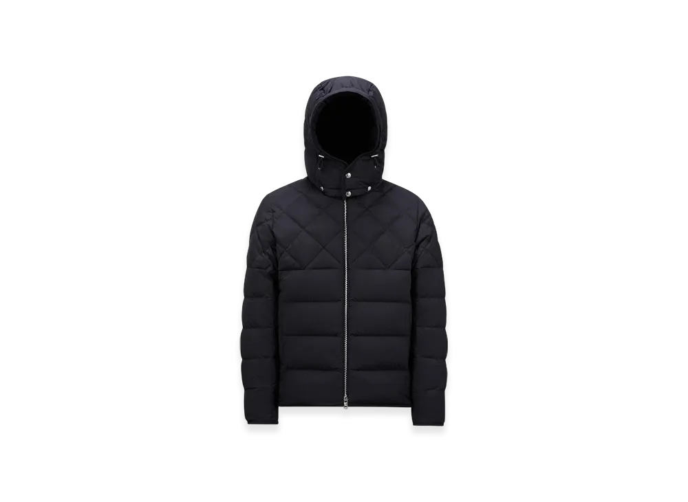 MONCLER Cecaud Hooded Short Down Jacket "Navy Blue"