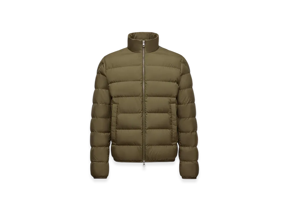 MONCLER Baudinet Short Down Jacket "Olive Green"