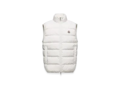 MONCLER Contrin Down Gilet "White"