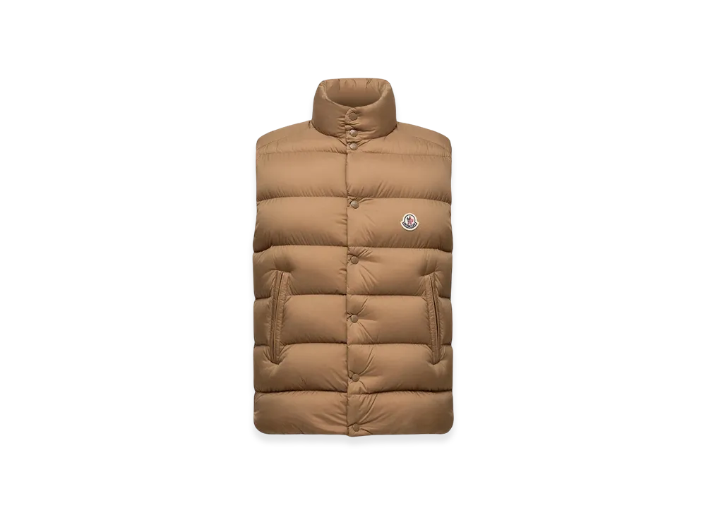 MONCLER Tibb Down Gilet "Beige"