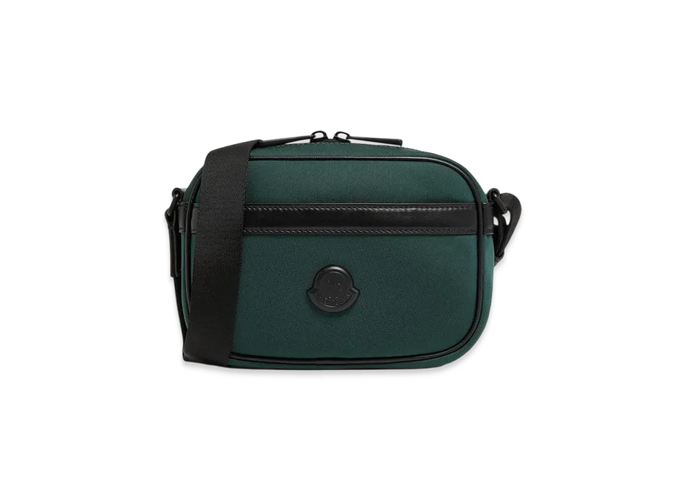 MONCLER Pierrick Water-Repellent Crossbody Bag "Dark Green"