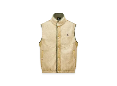 MONCLER Teddy Padded Gilet "Olive Green"