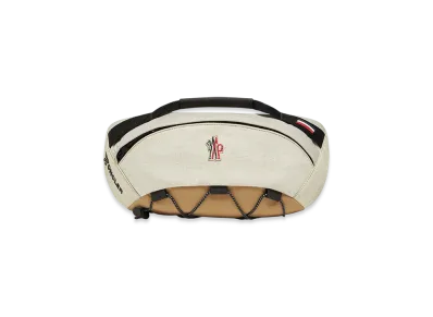 MONCLER Water-Repellent Belt Bag "Light Beige"