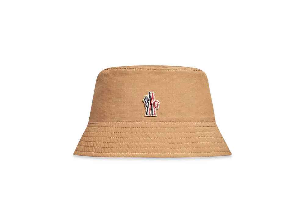 MONCLER Packable Bucket Hat "Light Brown"