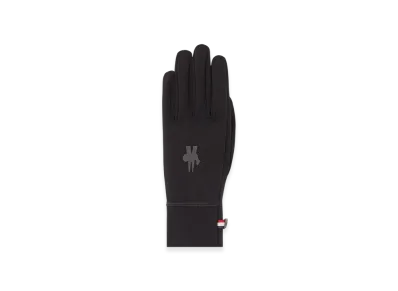 MONCLER Touch Screen Jersey Gloves "Black"