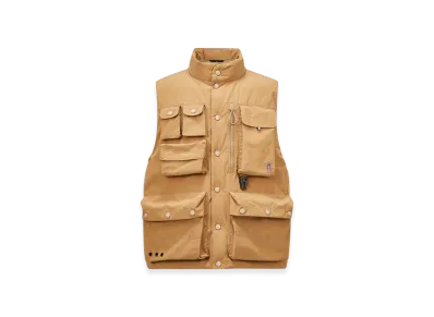 MONCLER Tongass Down Field Gilet "Light Brown"