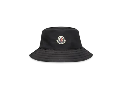 MONCLER Water-Repellent Bucket Hat "Black"