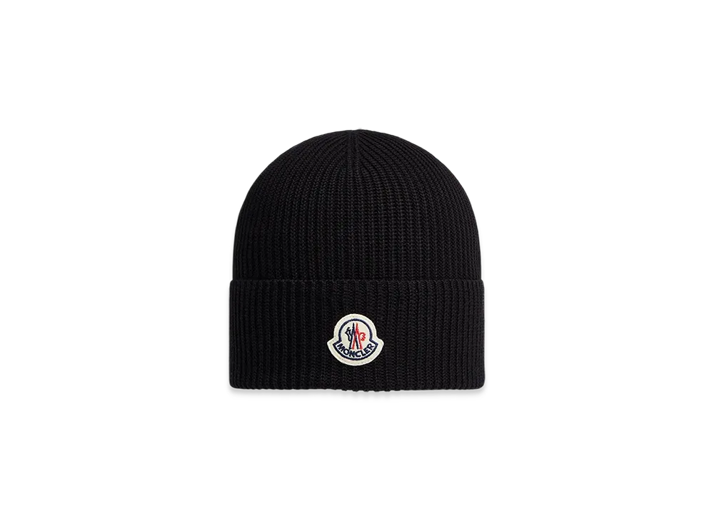 MONCLER Cotton Beanie "Black"