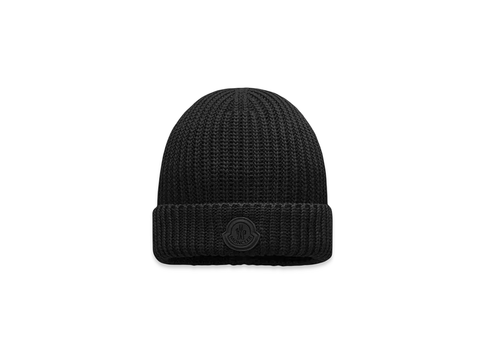 MONCLER Cotton Beanie "Black"
