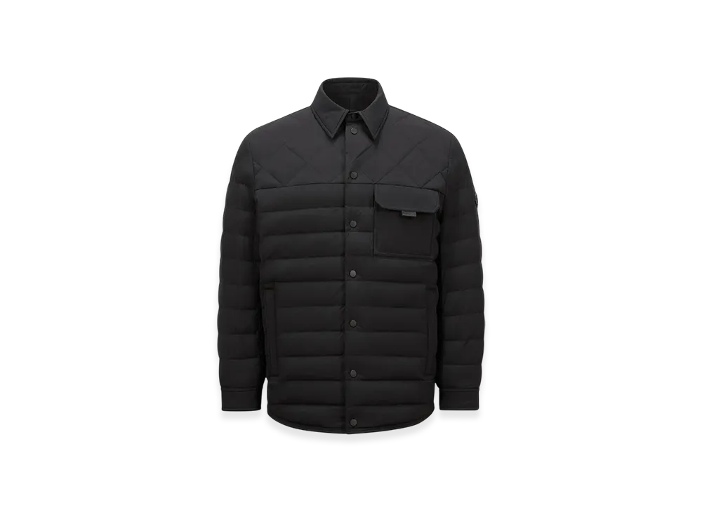 MONCLER Iseran Down Shirt Jacket "Black"