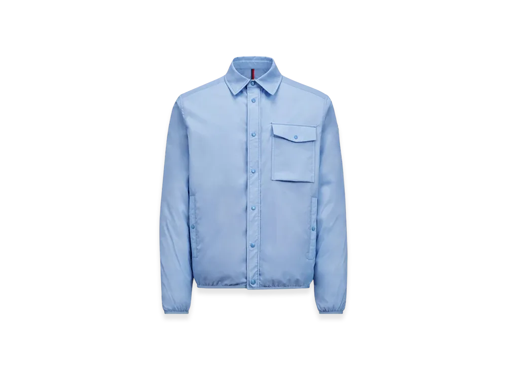 MONCLER Arpont Down Shirt Jacket "Light Blue"