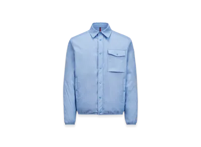 MONCLER Arpont Down Shirt Jacket "Light Blue"