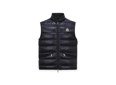 MONCLER Gui Packable Down Gilet "Night Blue"