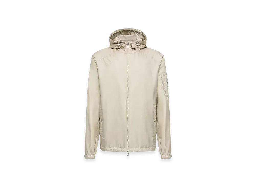 MONCLER Etiache Hooded Rain Jacket "Light Beige"