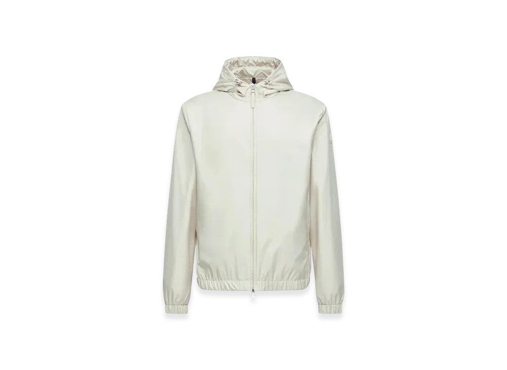 MONCLER Domene Hooded Windbreaker "White Ivory"