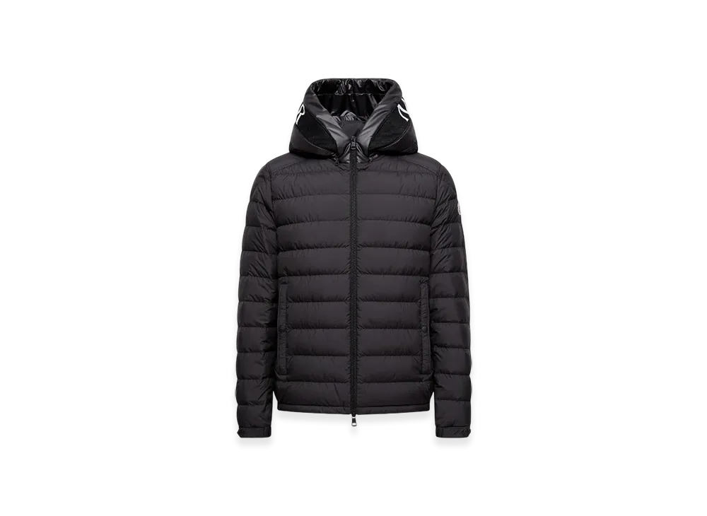 MONCLER Chevrerie Hooded Short Down Jacket "Black"