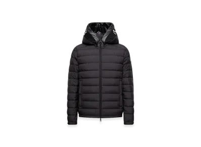 MONCLER Chevrerie Hooded Short Down Jacket "Black"