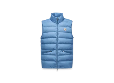 MONCLER Lechtal Down Gilet "Light Blue"