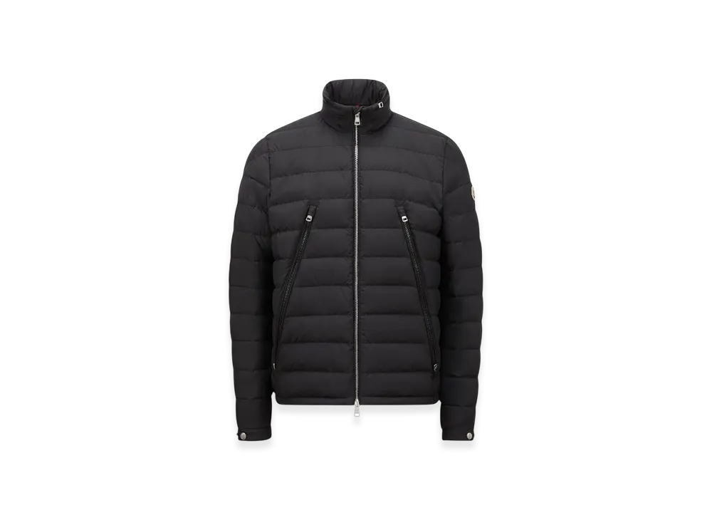 MONCLER Alfit Hooded Short Down Jacket "Black"