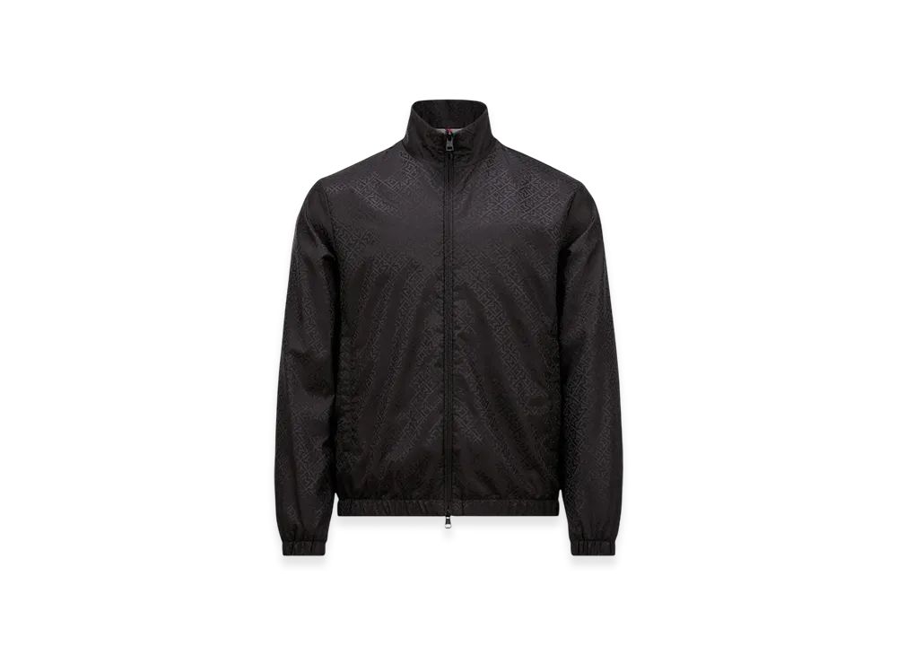 MONCLER Vanoise Monogram Jacquard Windbreaker "Black"