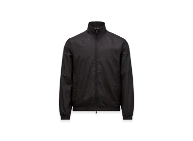 MONCLER Vanoise Monogram Jacquard Windbreaker "Black"